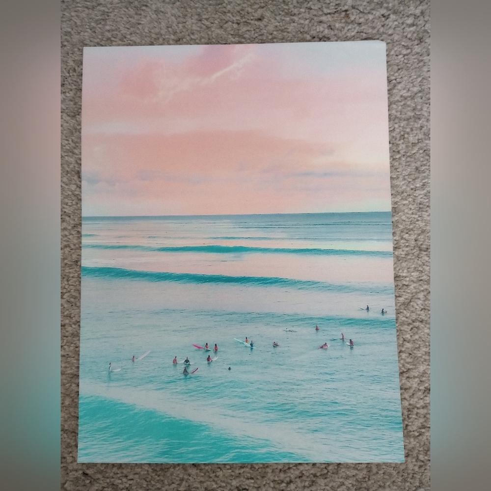 Surfer Ocean Art Print